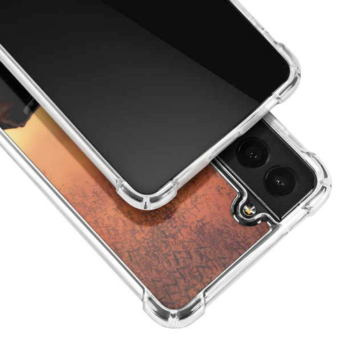 DC Comics Batman Begins Art Galaxy S21 FE Clear Case